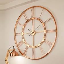 Metallic Wall Clock